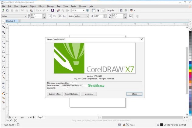 download corel draw X7 64 bit free full